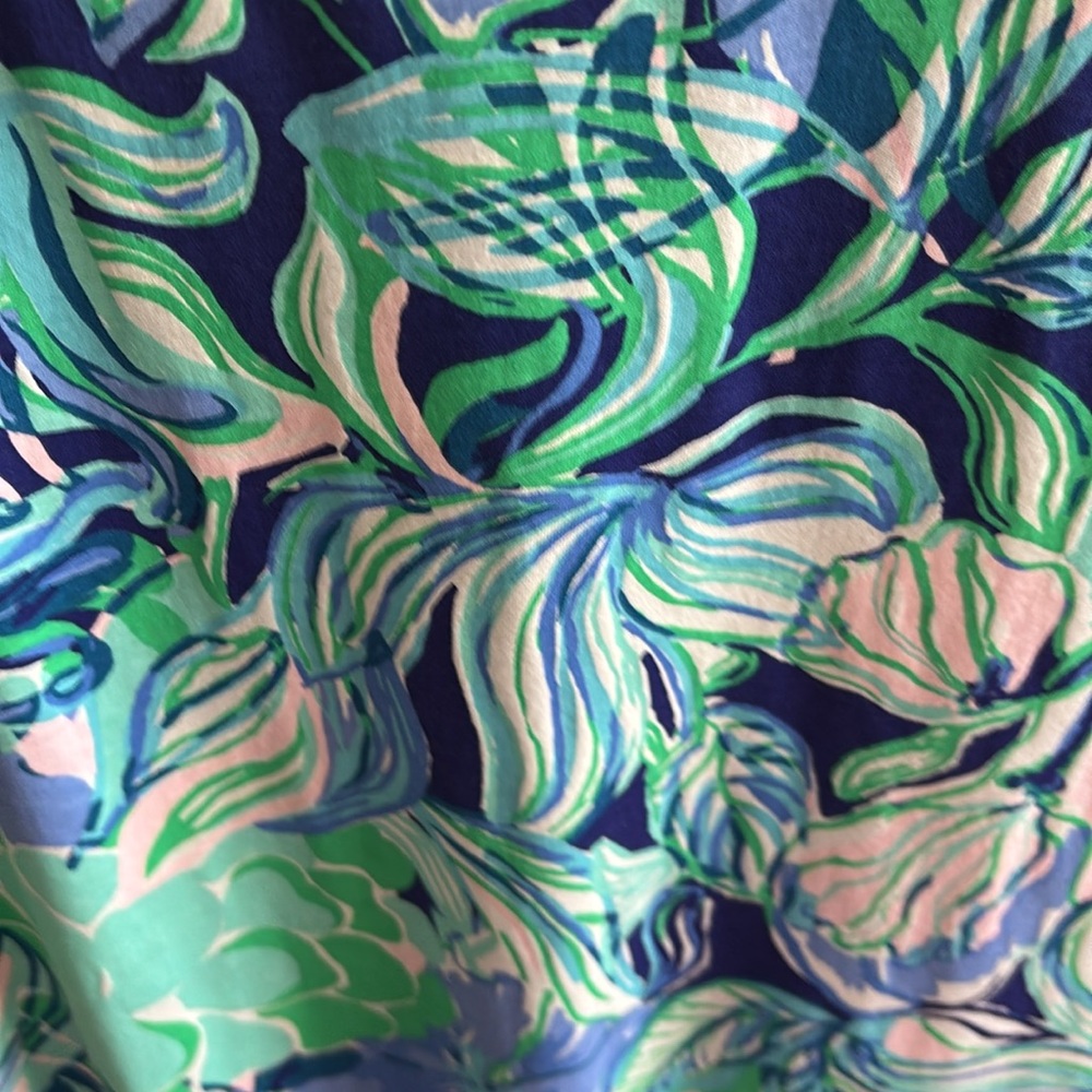 Lilly Pulitzer Marah Floral Short Sleeve Dress - Picture 7 of 11